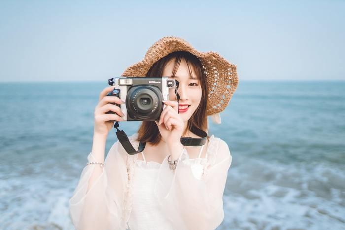 記念写真を撮る