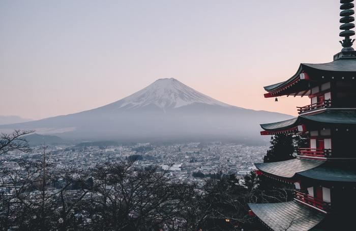 富士山の写真を見る夢