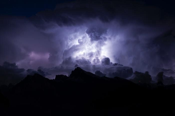 自分が雷に打たれる夢