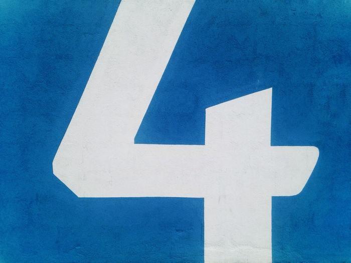 「4」がつくエンジェルナンバー　44・444・4444 