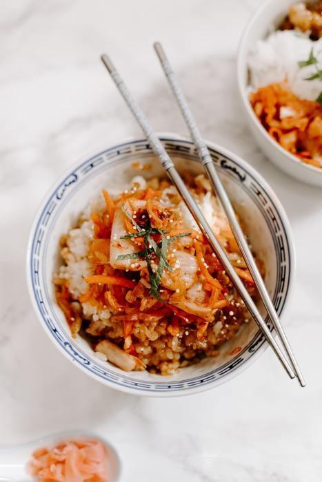 たまには女子も食べたい「豚キムチ丼」