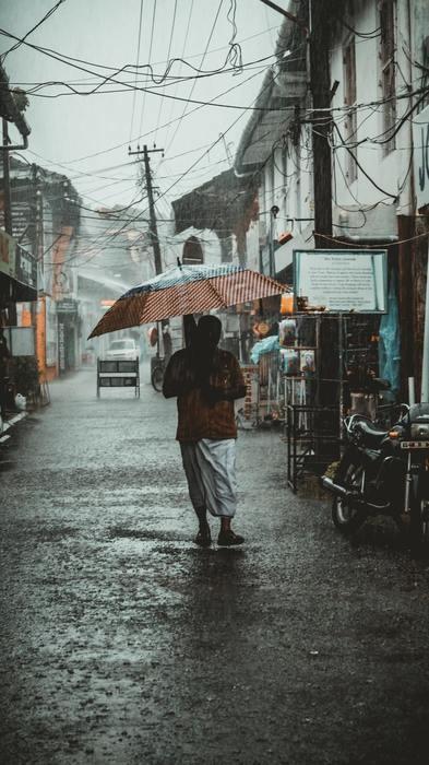 台風からなんとか助かる夢